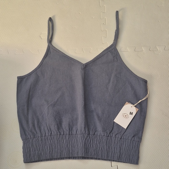 NWT JACKSON ROWE Rarity Linen blend Tank - Picture 7 of 9